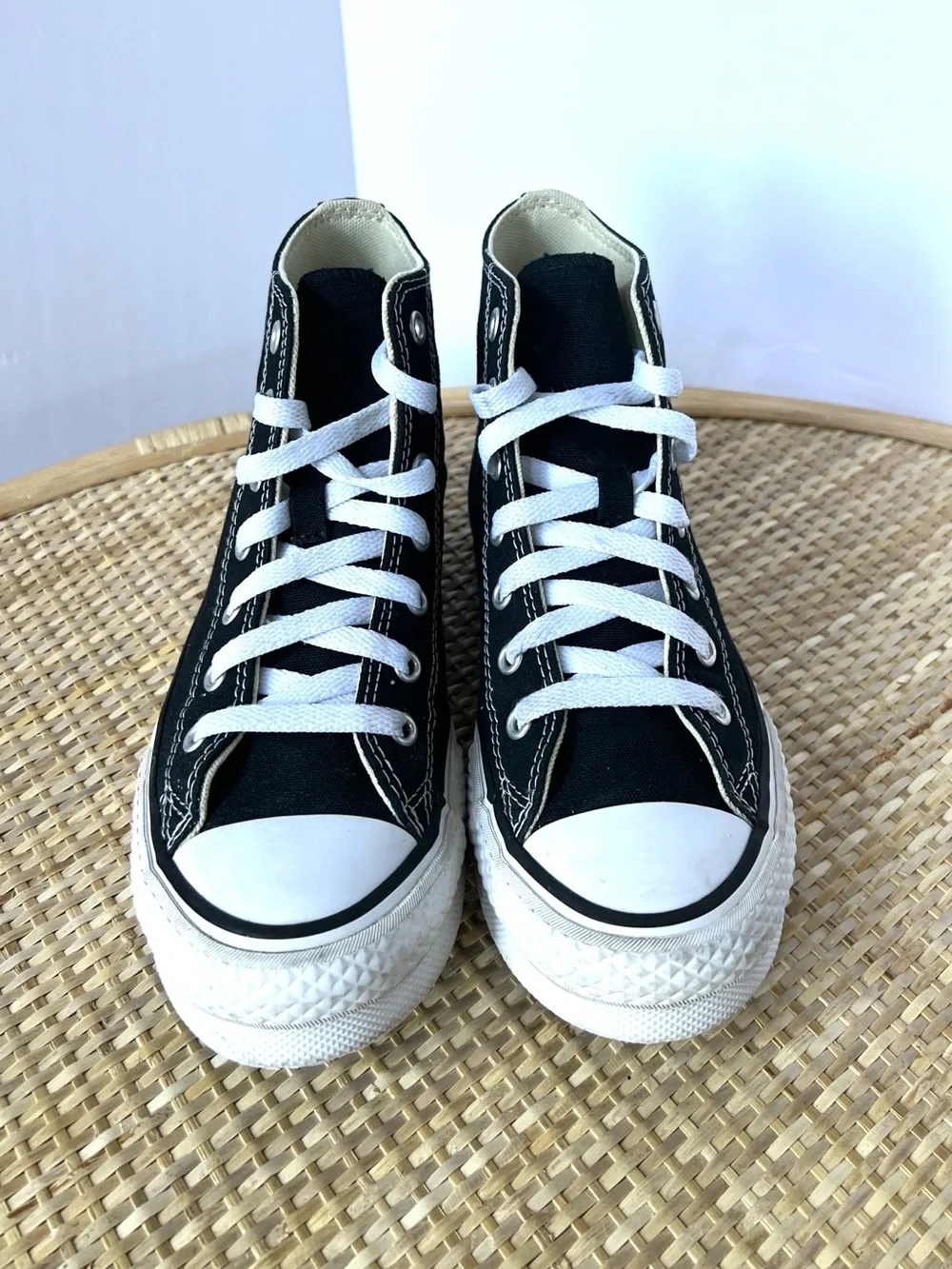 Converse Chuck Taylor All Star Hi Top canvas sneaker classic black Unisex Kids 3